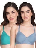 Liigne Women Everyday Padded Bra (Pack Of 2)