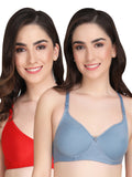 Liigne Women Everyday Padded Bra (Pack Of 2)