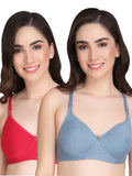 Liigne Women Everyday Padded Bra (Pack Of 2)