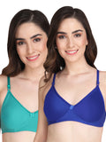 Liigne Women Everyday Padded Bra (Pack Of 2)