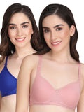 Liigne Women Everyday Padded Bra (Pack Of 2)