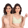 Liigne Women Everyday Padded Bra (Pack Of 2)