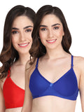 Liigne Women Everyday Padded Bra (Pack Of 2)