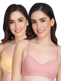 Liigne Women Everyday Padded Bra (Pack Of 2)