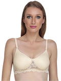 Liigne Padded Bra With Lace Design For Women - Liigne