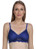 Liigne Padded Bra With Lace Design For Women - Liigne