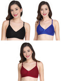 Liigne Padded Everyday Bra For Women (Pack Of 3) - Liigne