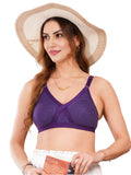 Liigne Over Size Plus Size Non Padded Everyday Bra For Women - Liigne
