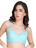 Liigne Small Flower Printed Everyday Padded Bra - Liigne