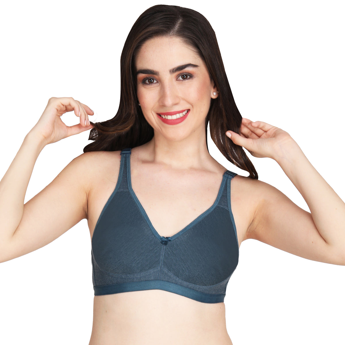 Liigne 3 Hook Non Padded Everyday Bra For Women (Pack Of 3)