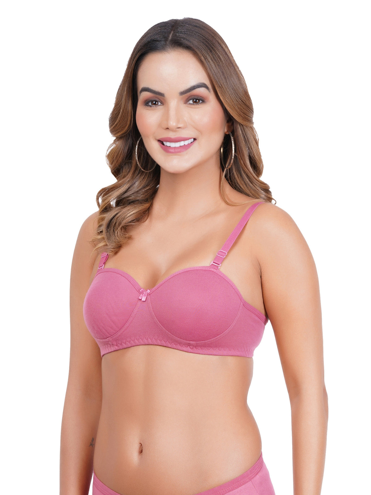 Liigne Half Cup Padded Everyday Bra For Women