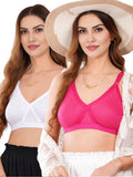 Liigne Women Plus Size Non Padded Bra For Women (Pack Of 2) - Liigne
