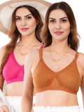 Liigne Women Plus Size Non Padded Bra For Women (Pack Of 2) - Liigne