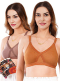 Liigne Women Plus Size Non Padded Bra For Women (Pack Of 2) - Liigne