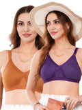 Liigne Women Plus Size Non Padded Bra For Women (Pack Of 2) - Liigne