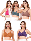 Liigne Women Plus Size Non Padded Bra For Women (Pack Of 5) - Liigne