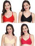 Liigne Women Everyday Non Padded Bra (Pack of 4)