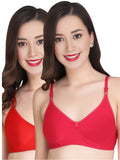 Liigne Women Everyday Non Padded Bra (Pack Of 2)