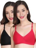Liigne Women Everyday Non Padded Bra (Pack Of 2)