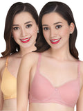 Liigne Women Everyday Non Padded Bra (Pack Of 2)