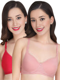 Liigne Women Everyday Non Padded Bra (Pack Of 2)