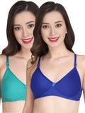 Liigne Women Everyday Non Padded Bra (Pack Of 2)
