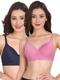Liigne Women Everyday Non Padded Bra (Pack Of 2)