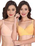 Liigne Women Everyday Non Padded Bra (Pack Of 2)