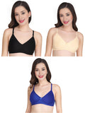 Liigne Women Everyday Padded Bra (Pack of 3) - Liigne