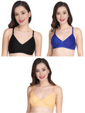 Liigne Women Everyday Padded Bra (Pack of 3) - Liigne