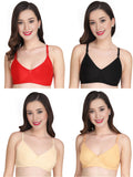 Liigne Women Everyday Padded Bra (Pack of 4) - Liigne