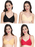 Liigne Women Everyday Padded Bra (Pack of 4) - Liigne