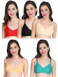 Liigne Women Everyday Padded Bra (Pack of 5) - Liigne