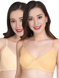 Liigne Women Everyday Padded Bra (Pack Of 2)