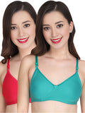 Liigne Women Everyday Padded Bra (Pack Of 2)