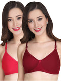 Liigne Women Everyday Padded Bra (Pack Of 2)