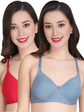 Liigne Women Everyday Padded Bra (Pack Of 2)