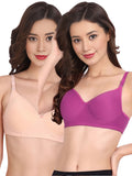Liigne Women Everyday Padded Bra (Pack Of 2)