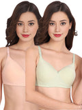 Liigne Women Everyday Padded Bra (Pack Of 2)
