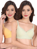 Liigne Women Everyday Padded Bra (Pack Of 2)