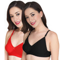 Solid Padded Bra (Pack Of 2)