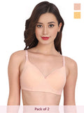 Solid Non Padded Bra (Pack Of 2)