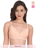 Solid Non Padded Bra (Pack Of 2)