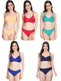 Padded Bra Panty Set (Pack Of 5)