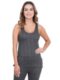 Liigne Women's Cotton Blend Thermal Sleeveless Top