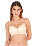 Women Everyday Padded Bra with Transparent And Bra Color Strap (VCTSSPB6303)