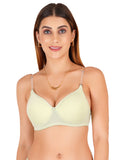 Women Everyday Padded Bra with Transparent And Bra Color Strap (VCTSSPB6317)