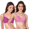 Liigne Women Everyday Non Padded Bra (Pack Of 2)