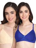 Liigne Women Everyday Non Padded Bra (Pack Of 2)