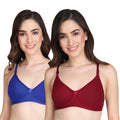 Liigne Women Everyday Non Padded Bra (Pack Of 2)